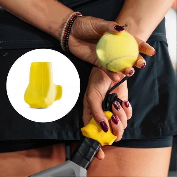 Tennisracketgrepkorrigerer, håndposisjonstrener for padel- og pickleballspillere A
