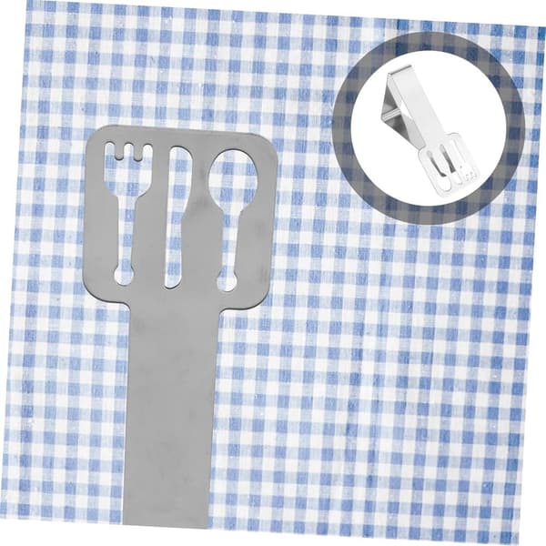 Dugklips dug holder clips dug fastgørelsesclips campingbordsclips udendørs campingtilbehør