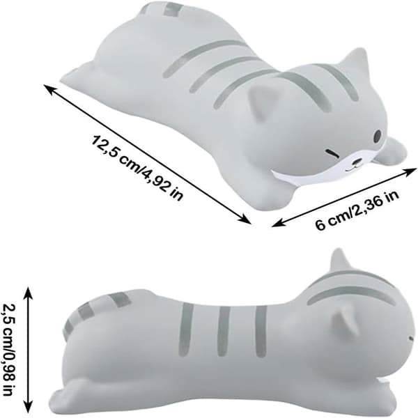 Keyboard Wrist Rest, Cute Mouse Wrist Rest, Mouse Pad, Cute Animal Style Keyboard Armrest, Decompression, Mouse Pad, Decorations, for Office, Home