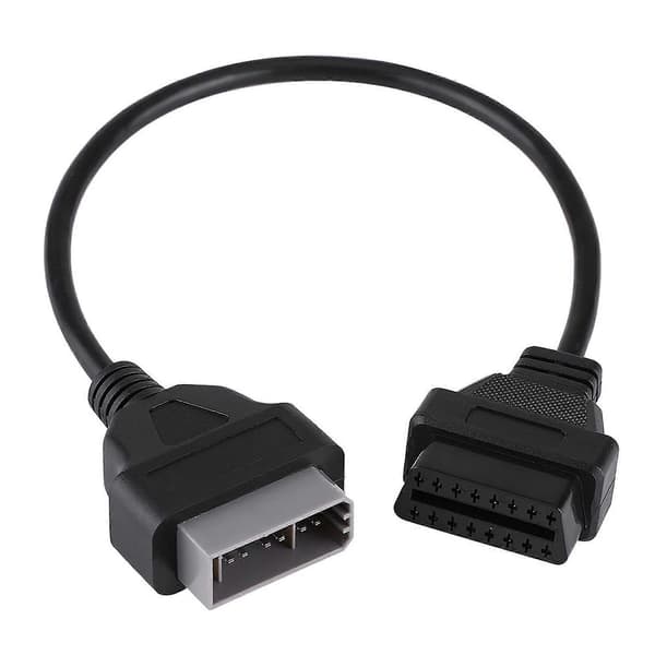 OBD2 14-pin til 16-pin adapter diagnosekabel for Nissan