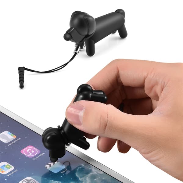 Hundestyluspen, erstatning for kapacitive touchscreens, til telefoner og tablets, til retrievere.
