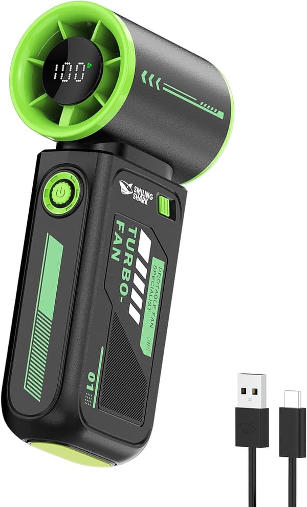 bærbar turboventilator
