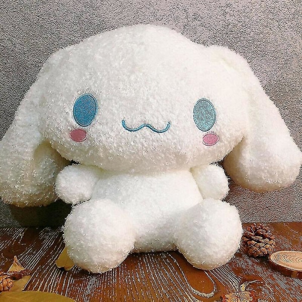 Söt Cinnamoroll plyschdocka mjuk hund gosedjur leksak 30 cm valp barn present