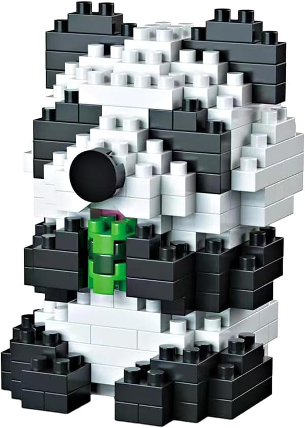 Dyresæt til voksne og børn (panda, 239 dele)