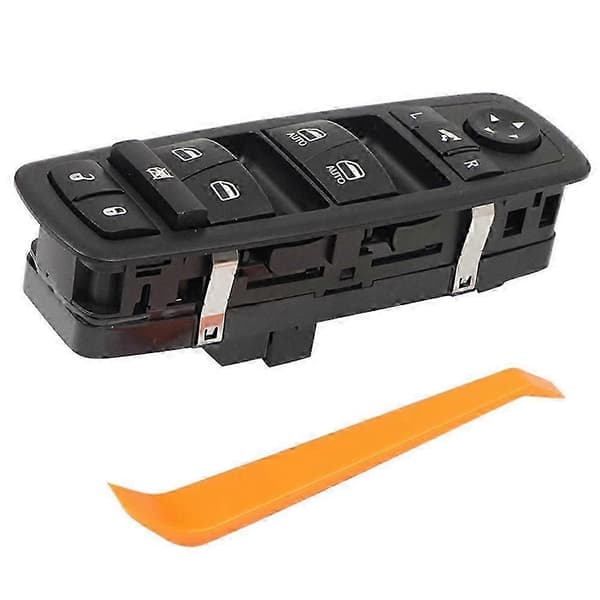 56046826AD Bil Power Window Master Switch med Pry Tool til Dodge Journey Ram 1500 2500 3500 Chrysler 300 2011-2018 Black