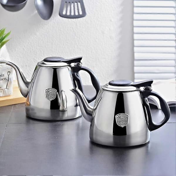 Husholdningshotel Rustfrit Stål Induktionskomfur Kedel Grydebeholder 1.5l