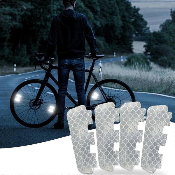 Cykelljusplatta Nattreflektor Mountainbike Reflektor 4st