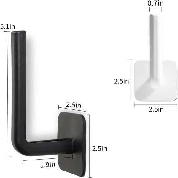 Two Hat Racks, Wall-Mounted Hat Racks, Hat Storage Boxes, No Drilling Required, Sturdy and Durable, Can Be Hung on a Door.