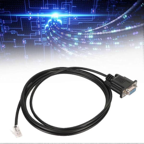 DB9 hunn til RJ12 6P6C konsollkabel for Leadshine servodrift RS232