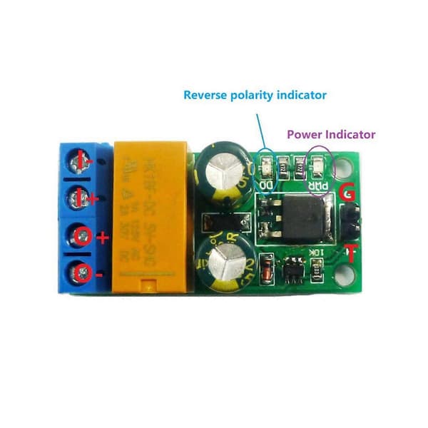 2X DC6-24V 2A Selvlåsende Bistabil Omvendt Polaritet Controller Relæ Modul DR55B01 Motor Fremad Vert