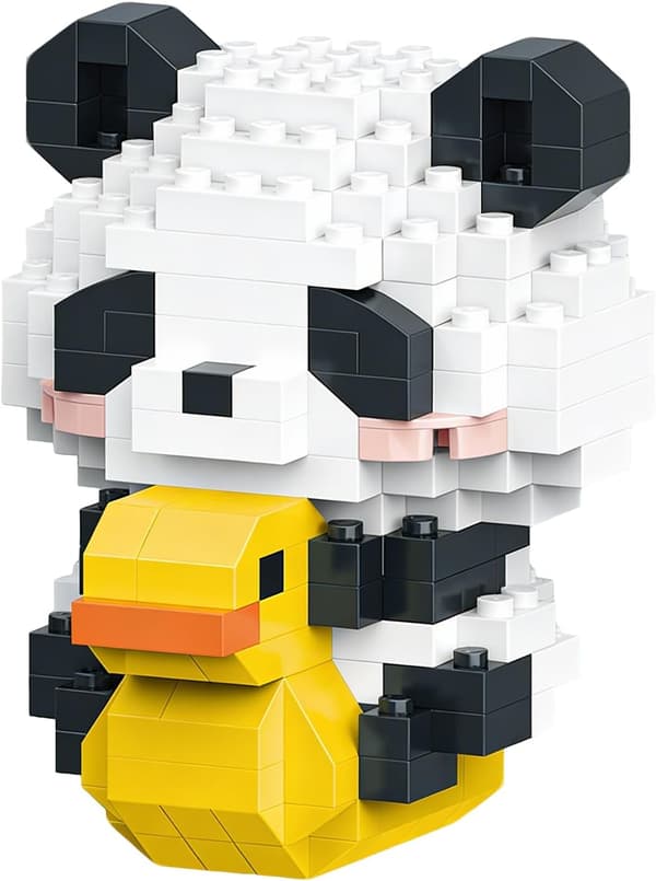 Kæmpe Panda 3D Byggeklodser