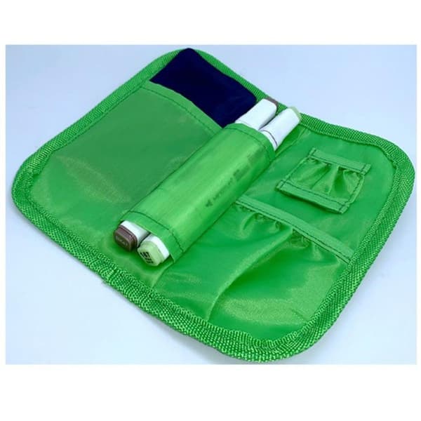 Insulin kylväska piller skydd blå blue