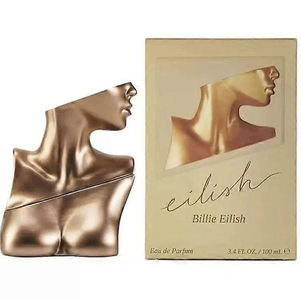 Eilish Eau de Parfum 100ml for kvinner, gyllen flaske, parfymespray med langvarig duft