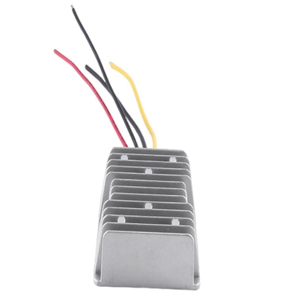 24V til 12V 15A 180W DC-konverter Stabilisator Step-Down Transformer LED Strømforsyning Stabilisator 12V Modul Strømforsyning Silver