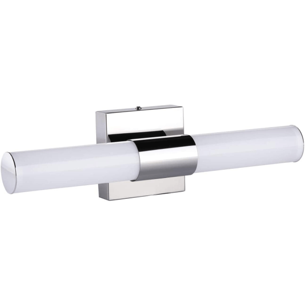 LED-badrumslampe, 8W 6000K Cool vit badeværelseslampe til badeværelseslampe over spejlet (8W 15,7 tum)