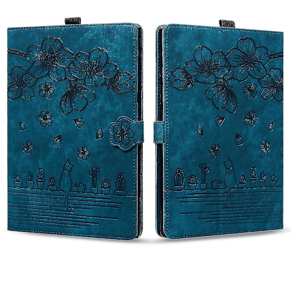 Sakura Cat case Amazon Kindle Scribelle 10.2 2022 Blue