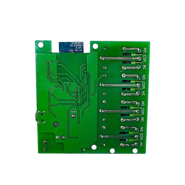 4CH Tuya Smart Switch WiFi relémodul DC7-32V motormodul +RF433 fjernkontroll for garasjeportåpner