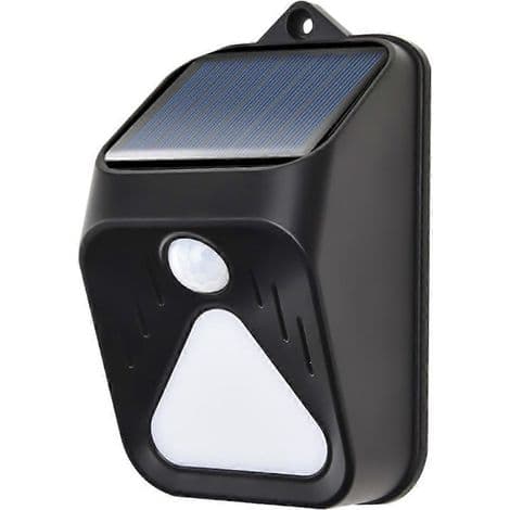Sollarm med rörelsedetektor, utomhussiren med solceller
