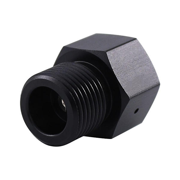 CO2-sylinderadapter, T21-4 til W21.8-14 Adapterkonverter til CO2-sylinder for Black