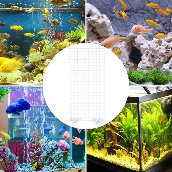 Akvarium isoleringspanel gallerplatta för fisktank 1 set hållbart material