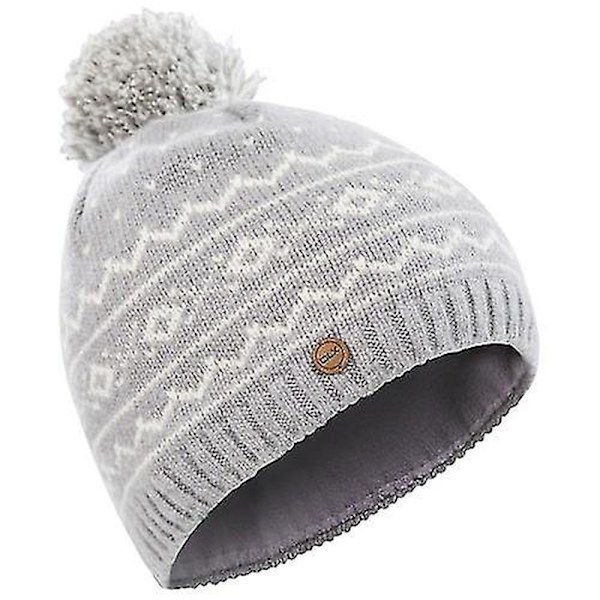 Holbray Stickad Mössa Platinum One Size