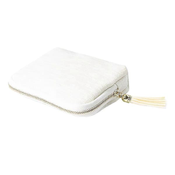 Resefodral, Gettoreach Resefodral, Bärbart Vikbart Mini Smyckesfodral ஐ P0U3 White 1pcs