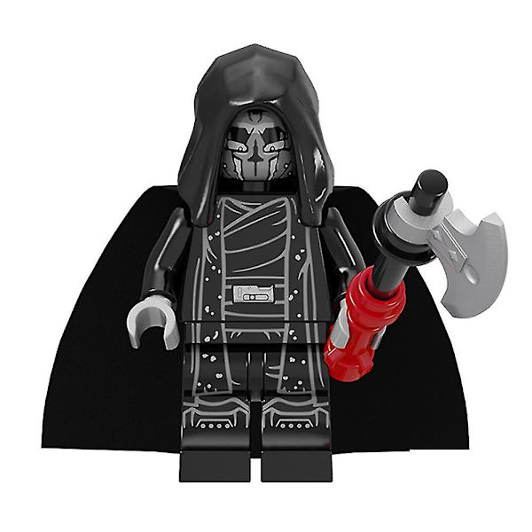 8 st Star Wars Minifigurer Byggklossar, Mini Actionfigurer Leksaker Presenter Heminredning
