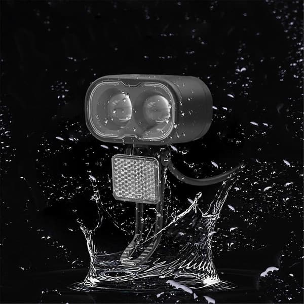 Sykkel Litiumbatteri Frontlykt 12-48V Vanntett Plugg Frontlampe