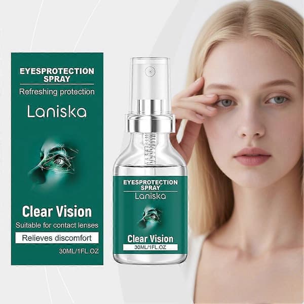 Ögondimma spray för torra ögon Fin Nano-Mist Tech Långdistanskörning 2pcs