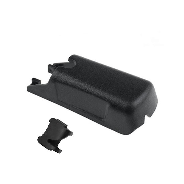 2 kpl Etupyyhkijän varren cover ja lukko W176 X253 W246 W205 W213 W447 2014-2021 tuulilasinpyyhkijän puristus Black