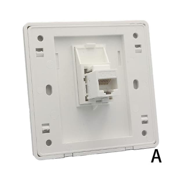 LAN CATZ Pistorasian seinälevy Verkon Ethernet-paneeli RJ45-peitelevy