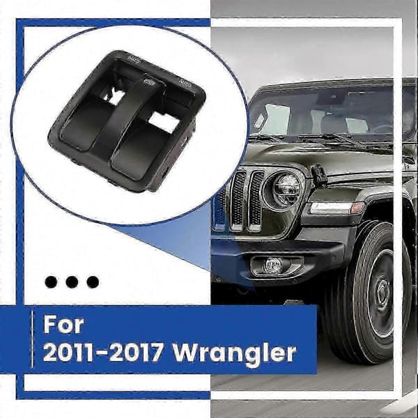 Jeep Wrangler Midtkonsoll Bryterramme Glassløfter Bryterdeksel