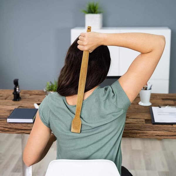 Ryggskrapa, handhållen enhet, ryggmassage