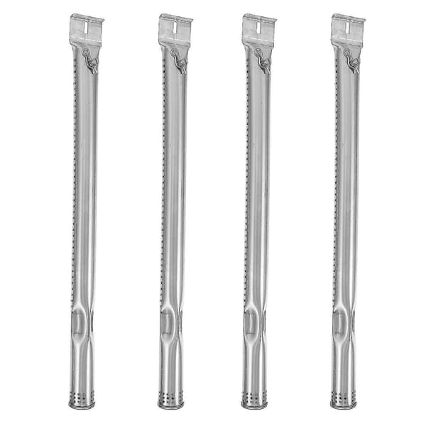 Venturirør i rustfrit stål til gasgrillbrænder - 4 stk. sæt 40X2.7X2.7CM Silver