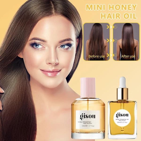 2026 Gisou Hårparfyme (Dame, Honningduft, Langvarig) — 20/50ml — 20ml (1 flaske)