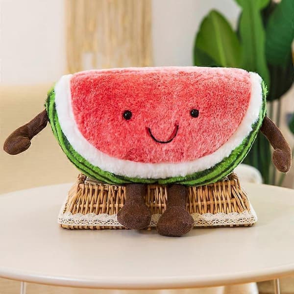 Liten Vannmelon Plysj Myk Leke