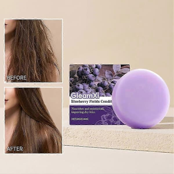 Blueberry Fields Shampoo & Balsam Sæt til Reduktion af Hårtab og Sund Hovedbund Set