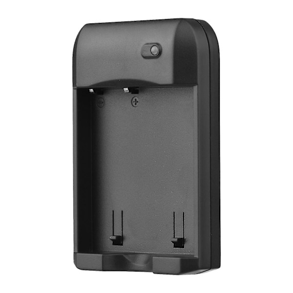 NP-40 Batterilader med LED-indikatorlys + 2 stk. NP-40 Batterier 3.7V 800mAh med USB-opladning black