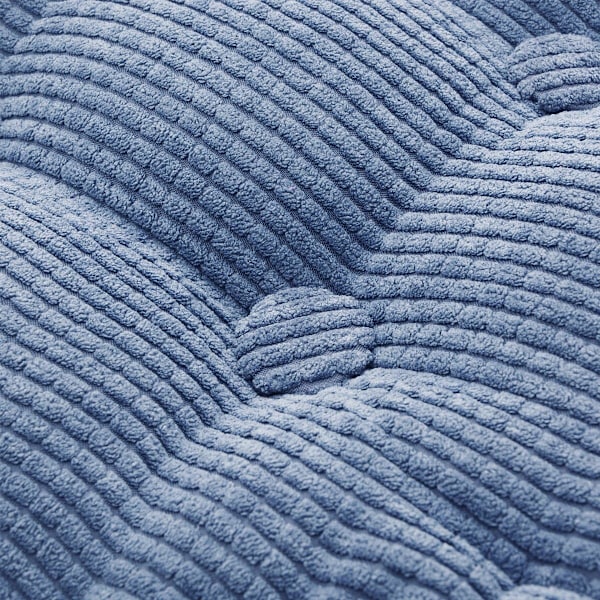 Pyöreä tyynytuolin pehmuste paksu tatami-tyyny sisä- ja ulkotiloihin, sininen-40cm