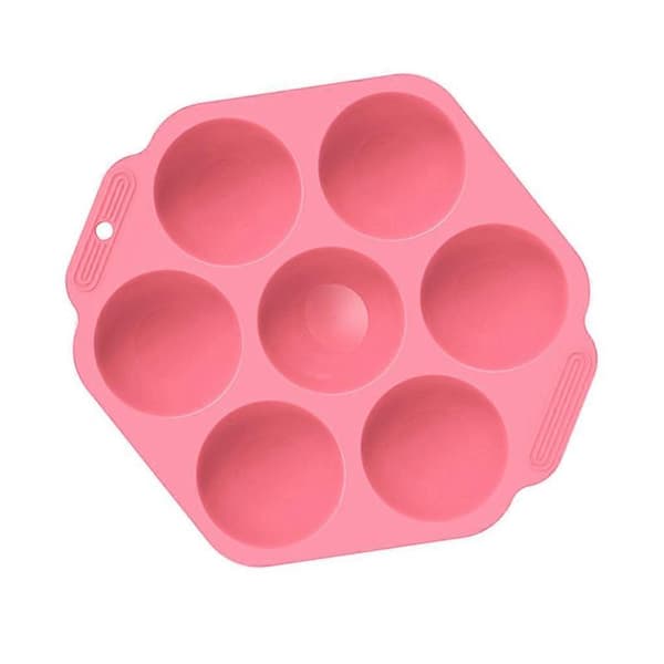 Silikone kagegelé gummichokolade bageform til isterningbakke slik kageform Pink
