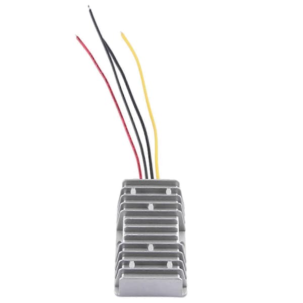 24V til 12V 15A 180W DC-konverter Stabilisator Step-Down Transformer LED Strømforsyning Stabilisator 12V Modul Strømforsyning Silver