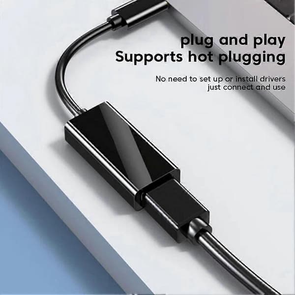 Typ C hane till HDMI-kompatibel hona kabel HD 4K kabeladapter