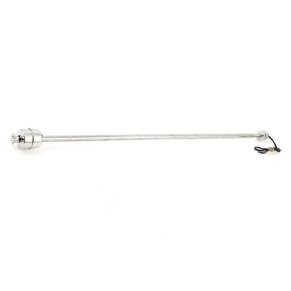 3X 50cm Rustfrit Stål Vandstand Væskesensor Vertikal Flydekontakt Silver