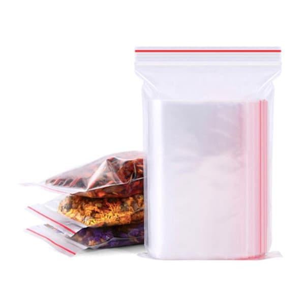 100 stk. Glidelåsposer, zipbags, ziplook 40*60mm