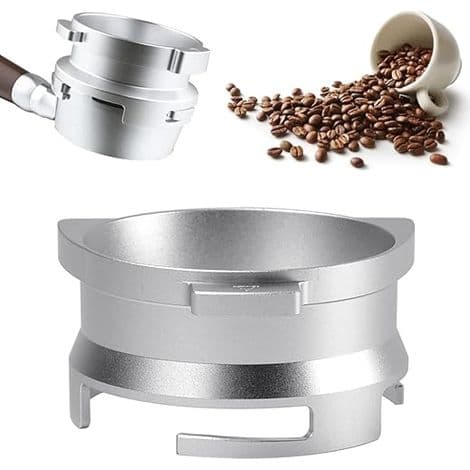 Doseringsring i aluminium, 54 mm espressodoseringsring