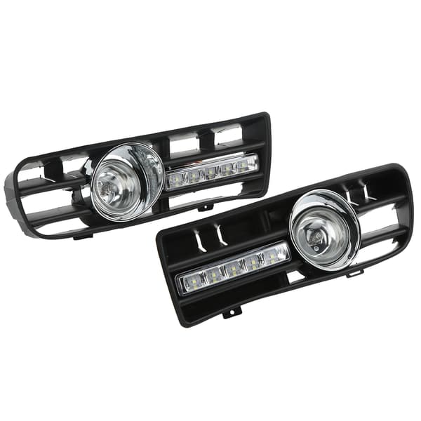 H3 tåkelysgriller med LED kjørelys for TDI MK4 (1997-2006)