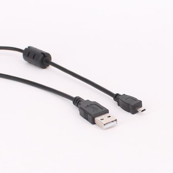 Passer for Nikon digitalkamera datakabel 8P universell USB-overføringskabel Nikon SLR digitalkabel