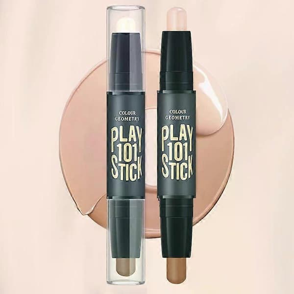 Foundationkrem for ansiktsconcealer konturering for ansiktsbronzer høykvalitets profesjonell sminkebase skjønnhetskosmetikk for kvinner C2