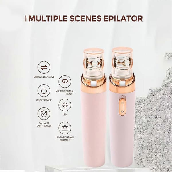 Pluxy Ansigts Epilator Kvinder Pluxy Hårfjerning Over Hele Kroppen Pi 2pink