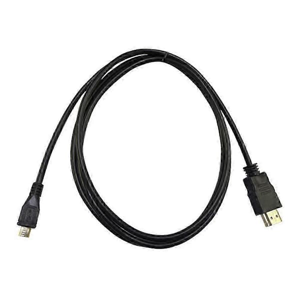 HDMI-adapterkabel til Micro USB, sort stik til videoudgang
